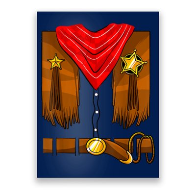 Cowboy Costume Boys Cowgirl Girls Halloween Toddler Poster