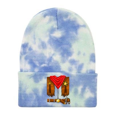 Cowboy Costume Boys Cowgirl Girls Halloween Toddler Tie Dye 12in Knit Beanie