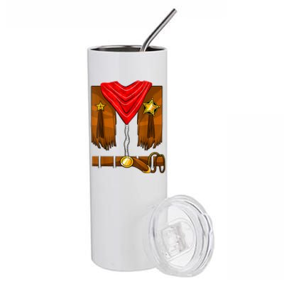 Cowboy Costume Boys Cowgirl Girls Halloween Toddler Stainless Steel Tumbler