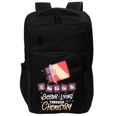 Chocolate Chemie  Better Living Through Chemistry  Impact Tech Backpack