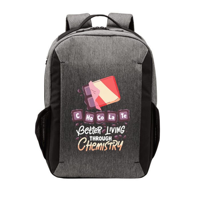 Chocolate Chemie  Better Living Through Chemistry  Vector Backpack