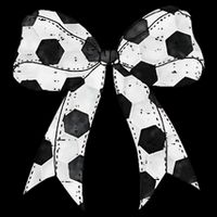 Cute Coquette Bow Funny Game Day Soccer Mom Life Team Sports Gift Bucket Hat
