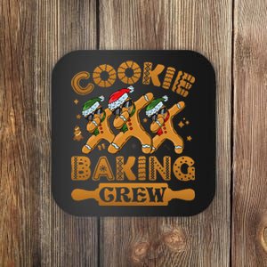 Christmas Cookie Baking Crew Xmas Pajamas Gingerbread Team Coaster