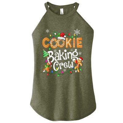 Christmas Cookie Baking Crew Family Baking Team Funny Cookie Women's Perfect Tri Rocker Tank