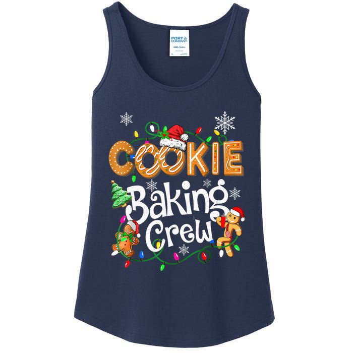 Christmas Cookie Baking Crew Family Baking Team Funny Cookie Ladies Essential Tank