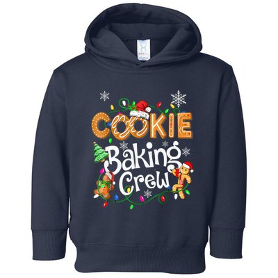 Christmas Cookie Baking Crew Family Baking Team Funny Cookie Toddler Hoodie