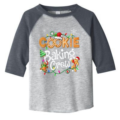 Christmas Cookie Baking Crew Family Baking Team Funny Cookie Toddler Fine Jersey T-Shirt