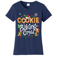 Christmas Cookie Baking Crew Family Baking Team Funny Cookie Women's T-Shirt