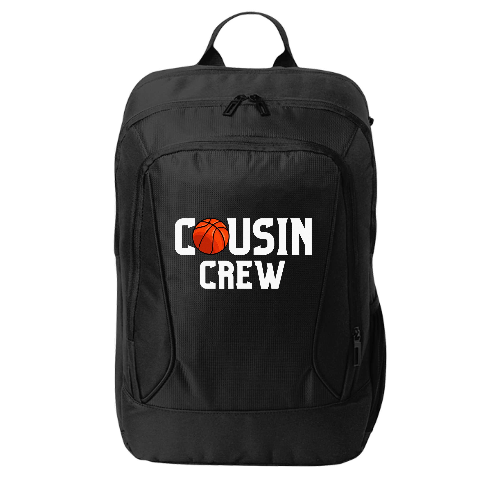 Cousin Crew Basketball Squad Family Friends Basketball City Backpack