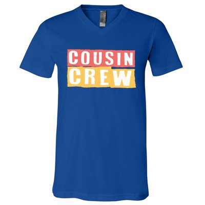 Cousins Crew Big Cousin Crew Best Cousin Big Cousin Crew Gift V-Neck T-Shirt