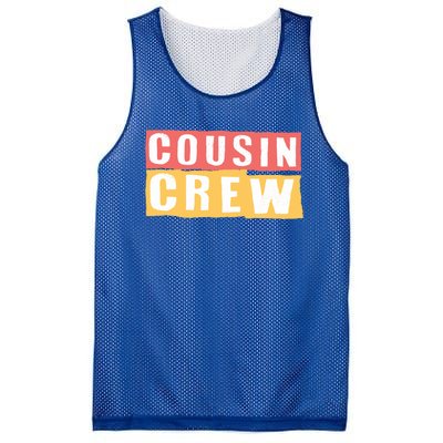 Cousins Crew Big Cousin Crew Best Cousin Big Cousin Crew Gift Mesh Reversible Basketball Jersey Tank