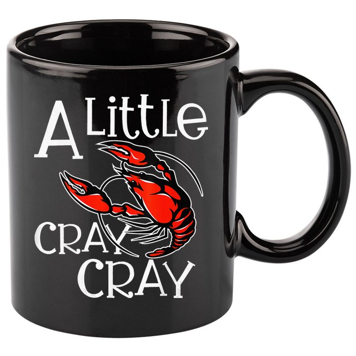 Cajun Crawfish Boil Party A Little Cray Mardi Gras Southern 11oz C Handle Ceramic Mug