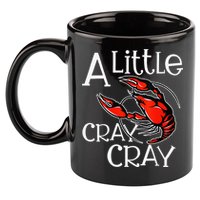 Cajun Crawfish Boil Party A Little Cray Mardi Gras Southern 11oz C Handle Ceramic Mug