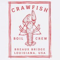 Crawfish Crew Breaux Bridge Retro Cajun Seafood Sustainable Bucket Hat