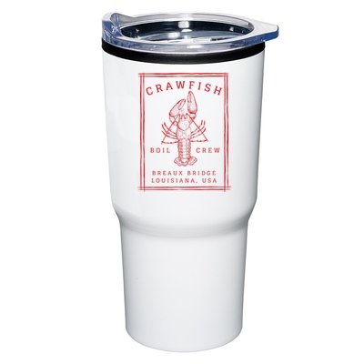 Crawfish Crew Breaux Bridge Retro Cajun Seafood Tumbler