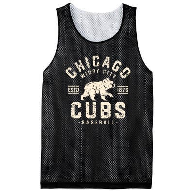 Cubs Chicago Baseball Lover Mesh Reversible Basketball Jersey Tank