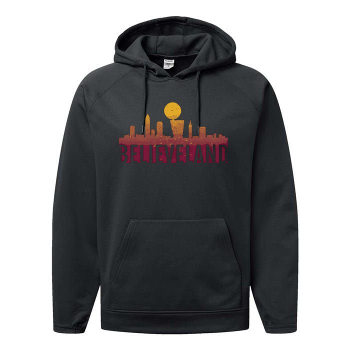 Cleveland Cavaliers Believeland Championship Performance Fleece Hoodie