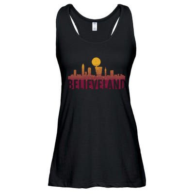 Cleveland Cavaliers Believeland Championship Ladies Essential Flowy Tank