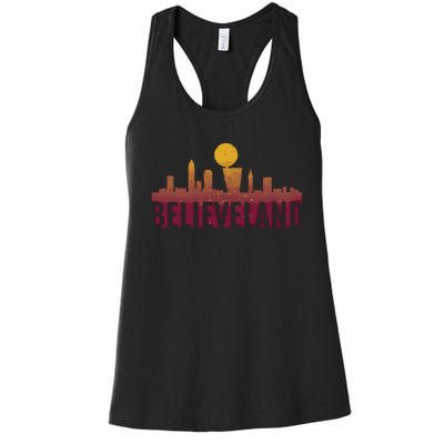 Cleveland Cavaliers Believeland Championship Women's Racerback Tank