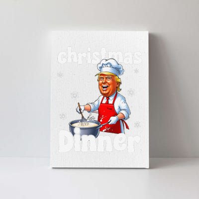 Christmas Cookie Baking Christmas Dinner With Trump Canvas