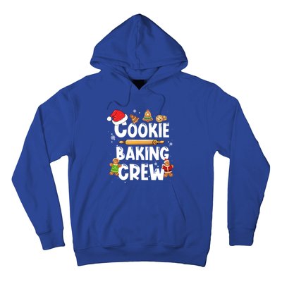 Christmas Cookie Baking Crew Funny Pajamas Family Xmas Funny Gift Meaningful Gif Hoodie