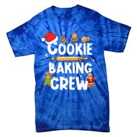 Christmas Cookie Baking Crew Funny Pajamas Family Xmas Funny Gift Meaningful Gif Tie-Dye T-Shirt