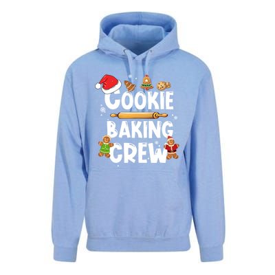 Christmas Cookie Baking Crew Funny Pajamas Family Xmas Funny Gift Meaningful Gif Unisex Surf Hoodie