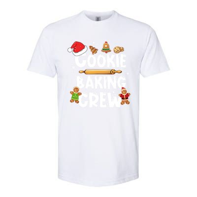 Christmas Cookie Baking Crew Funny Pajamas Family Xmas Funny Gift Meaningful Gif Softstyle CVC T-Shirt