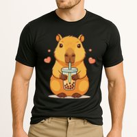 Cute Capybara Boba Tea Bubble Rodent Cooling Performance Crew T-Shirt