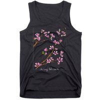 Cute Cherry Blossom Japanese Art Sakura Japan Korean Style Tank Top