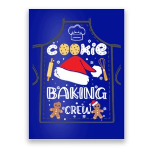 Christmas Cookie Baking Crew Funny Pajamas Family Xmas Santa Great Gift Poster