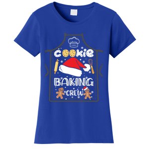 Christmas Cookie Baking Crew Funny Pajamas Family Xmas Santa Great Gift Women's T-Shirt