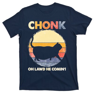 Chonk Cat Big Meme Funny Retro Style Intage Cats Memes T-Shirt