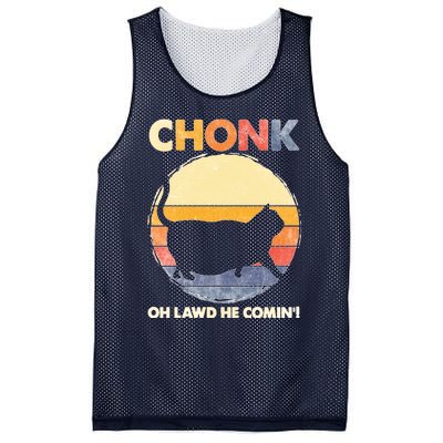 Chonk Cat Big Meme Funny Retro Style Intage Cats Memes Mesh Reversible Basketball Jersey Tank