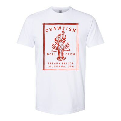 Crawfish Crew Breaux Bridge Retro Cajun Seafood Softstyle® CVC T-Shirt