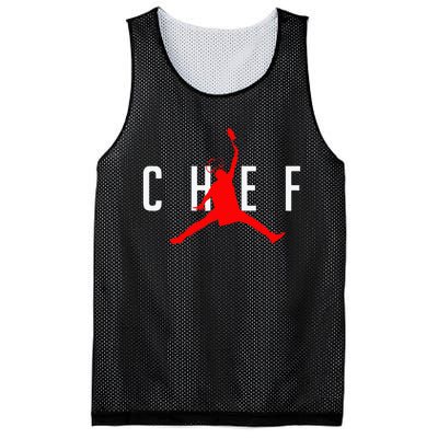 Chef Cook BBQ Funny Tee Cool Cooking Love Perfect Gift Idea Mesh Reversible Basketball Jersey Tank