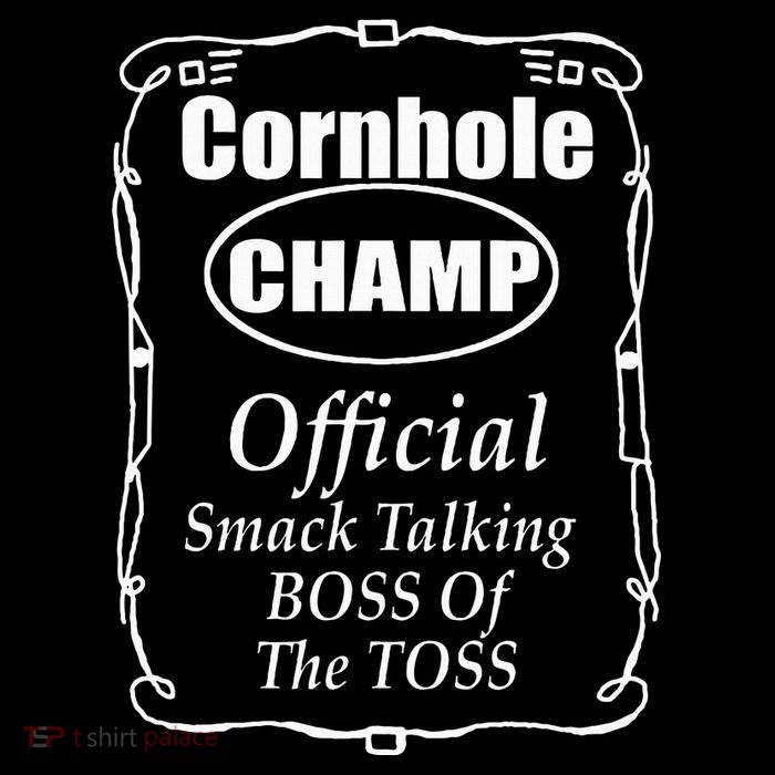 Cornhole Champion Boss Of The Toss Cornhole Hoodie