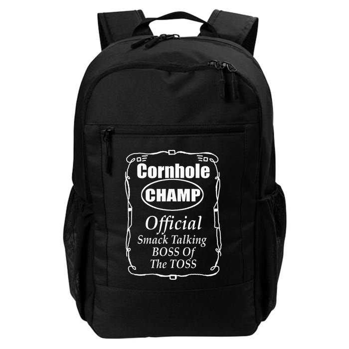 Cornhole Champion Boss Of The Toss Cornhole Backpack