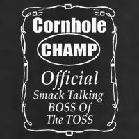 Cornhole Champion Boss Of The Toss Cornhole Golf Towel