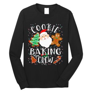 Christmas Cookie Baking Crew Cookie Crew Family Christmas Long Sleeve Shirt