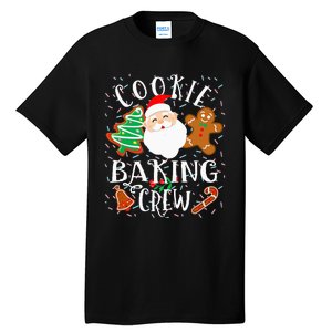 Christmas Cookie Baking Crew Cookie Crew Family Christmas Tall T-Shirt