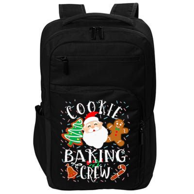 Christmas Cookie Baking Crew Cookie Crew Family Christmas Impact Tech Backpack