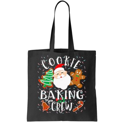 Christmas Cookie Baking Crew Cookie Crew Family Christmas Tote Bag