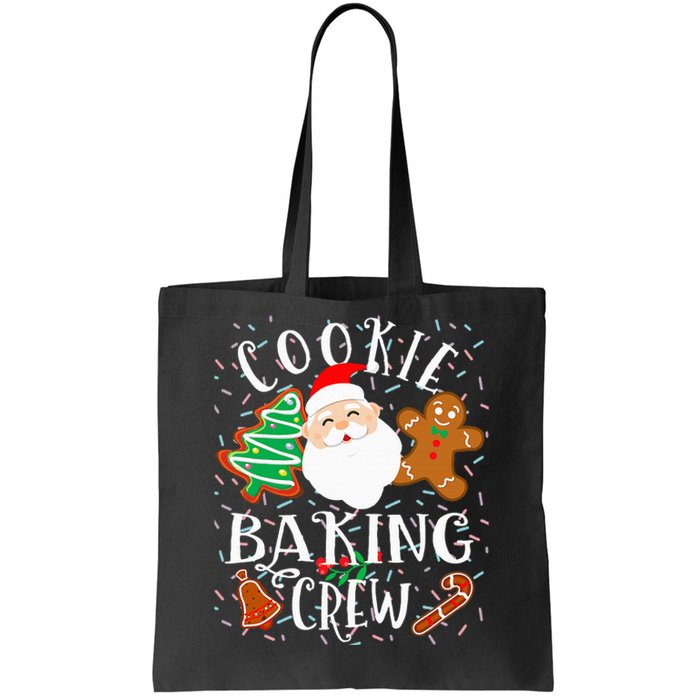 Christmas Cookie Baking Crew Cookie Crew Family Christmas Tote Bag