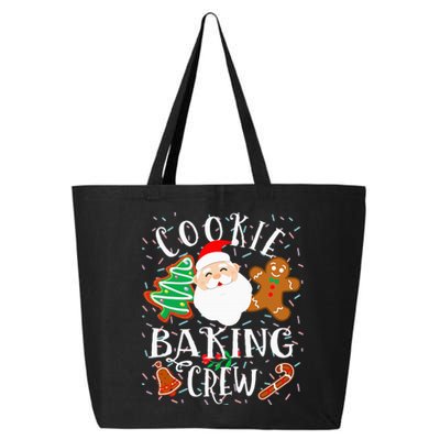 Christmas Cookie Baking Crew Cookie Crew Family Christmas 25L Jumbo Tote