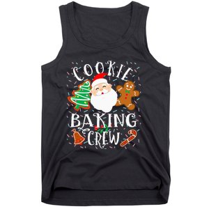 Christmas Cookie Baking Crew Cookie Crew Family Christmas Tank Top