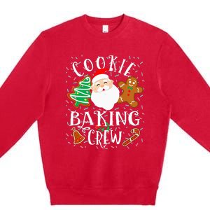 Christmas Cookie Baking Crew Cookie Crew Family Christmas Premium Crewneck Sweatshirt