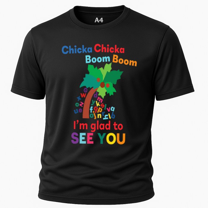 Chicka chicka boom boom i'm glad to see you Performance Shirt