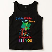 Chicka chicka boom boom i'm glad to see you Tank Top