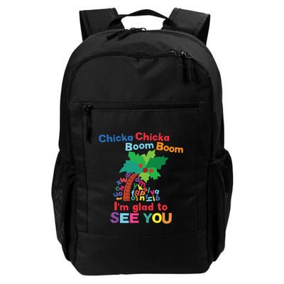 Chicka Chicka Boom Boom Im Glad To See You Backpack